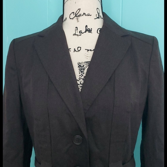 Ann Taylor Loft Belted Wool Jacket - Picture 3 of 14